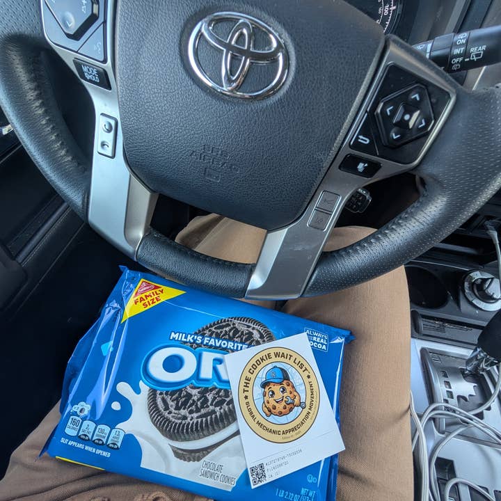 One Gear Short of Normal - Wholesale Sticker - The Cookie Wait List Badge Sticker – Official Cookie Drop Kindness Token4