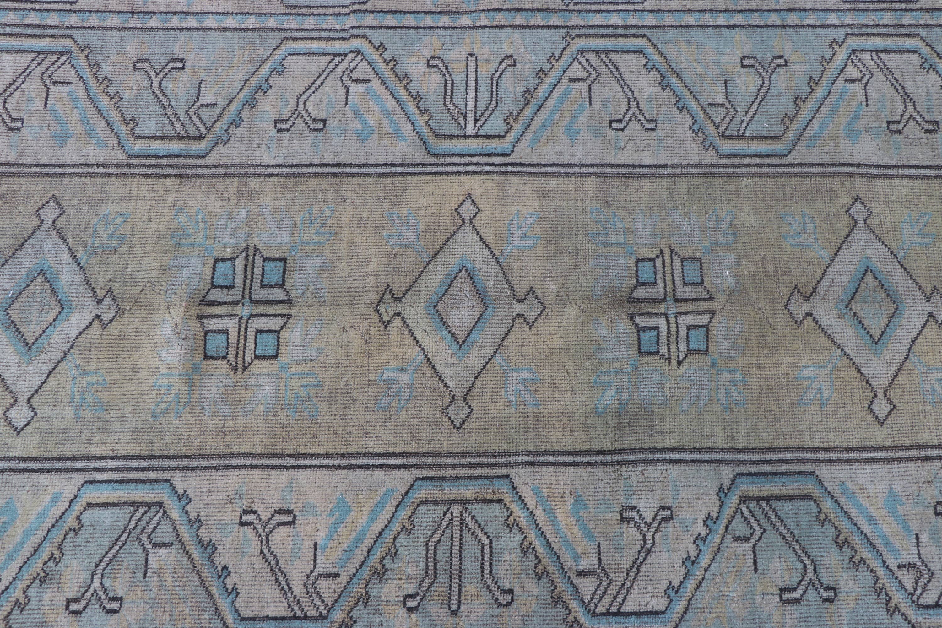 The Loom Wholesale - Wholesale Area Rug - Turkish Wool Accent Rug, Vintage Anatolian Aztec Design5