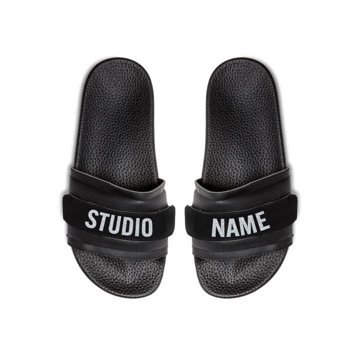 Pastry - Wholesale Slides - Women's - Pastry Adult Women's Recovery Slide in Black w/Blank Straps