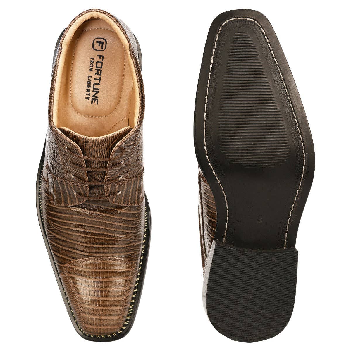 LIBERTYZENO - Vente Bottes – homme - Bottes à lacets en cuir véritable Foxx pour hommes4