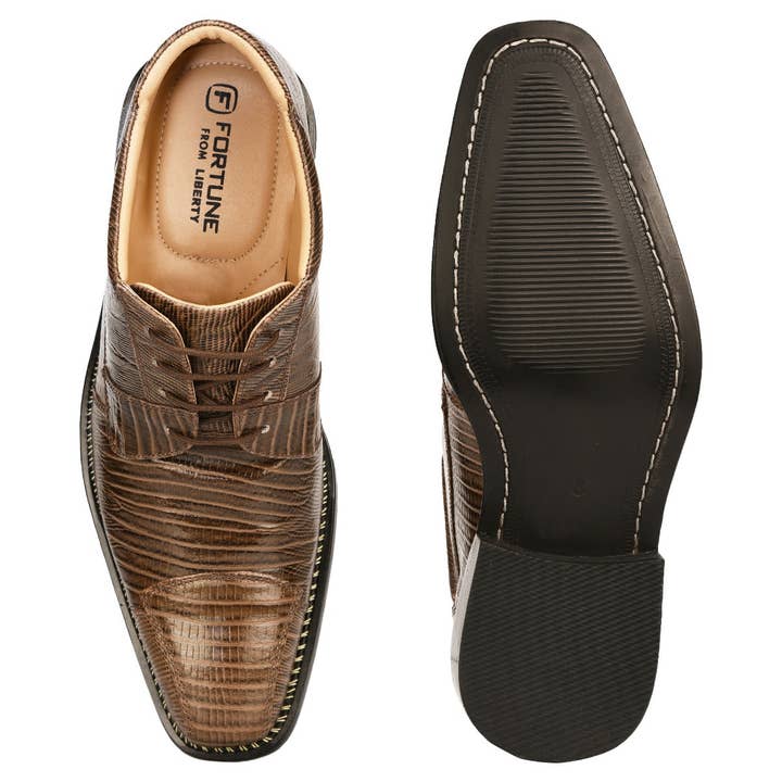 LIBERTYZENO - Vente Bottes – homme - Bottes à lacets en cuir véritable Foxx pour hommes4