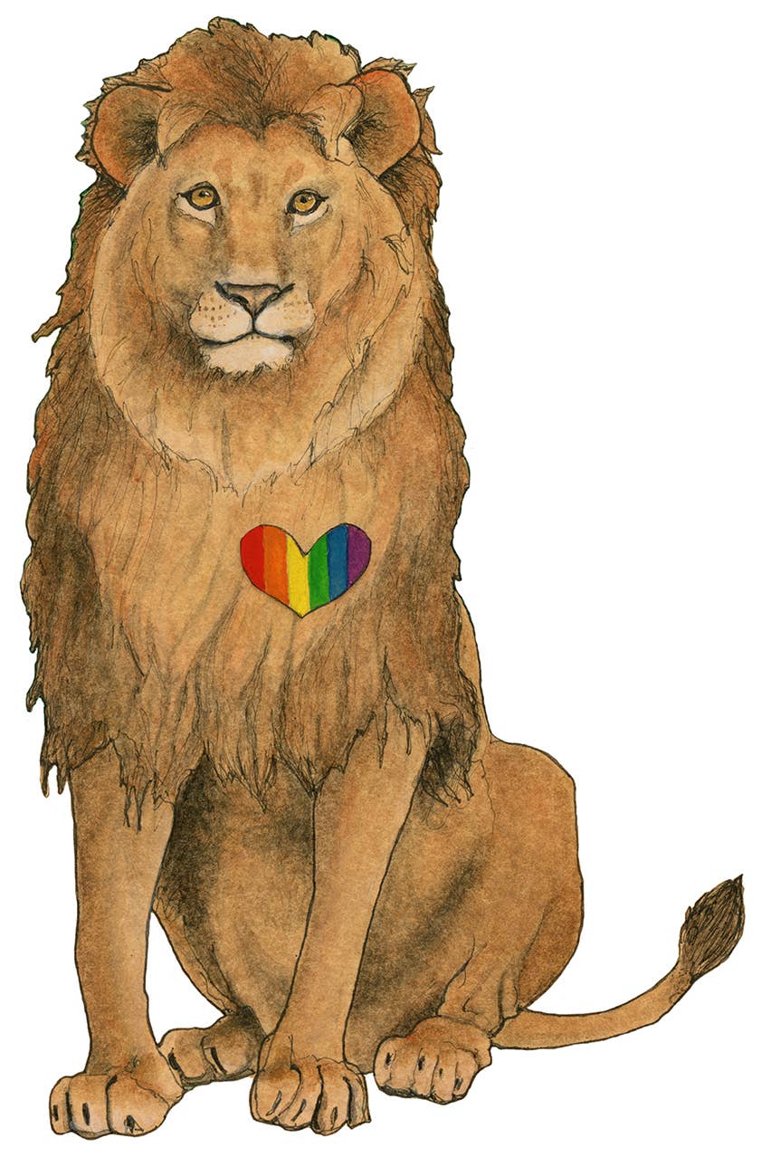 Amy Rose Moore Illustration - Wholesale Sticker - Lionheart Vinyl STICKER1