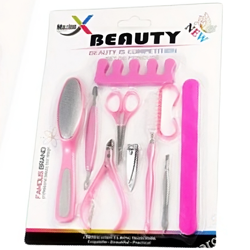 Diacly – wholesale Foot scrub/polish – 10 pc Pedicure Tools Set Stainless Steel Foot Care Kit1