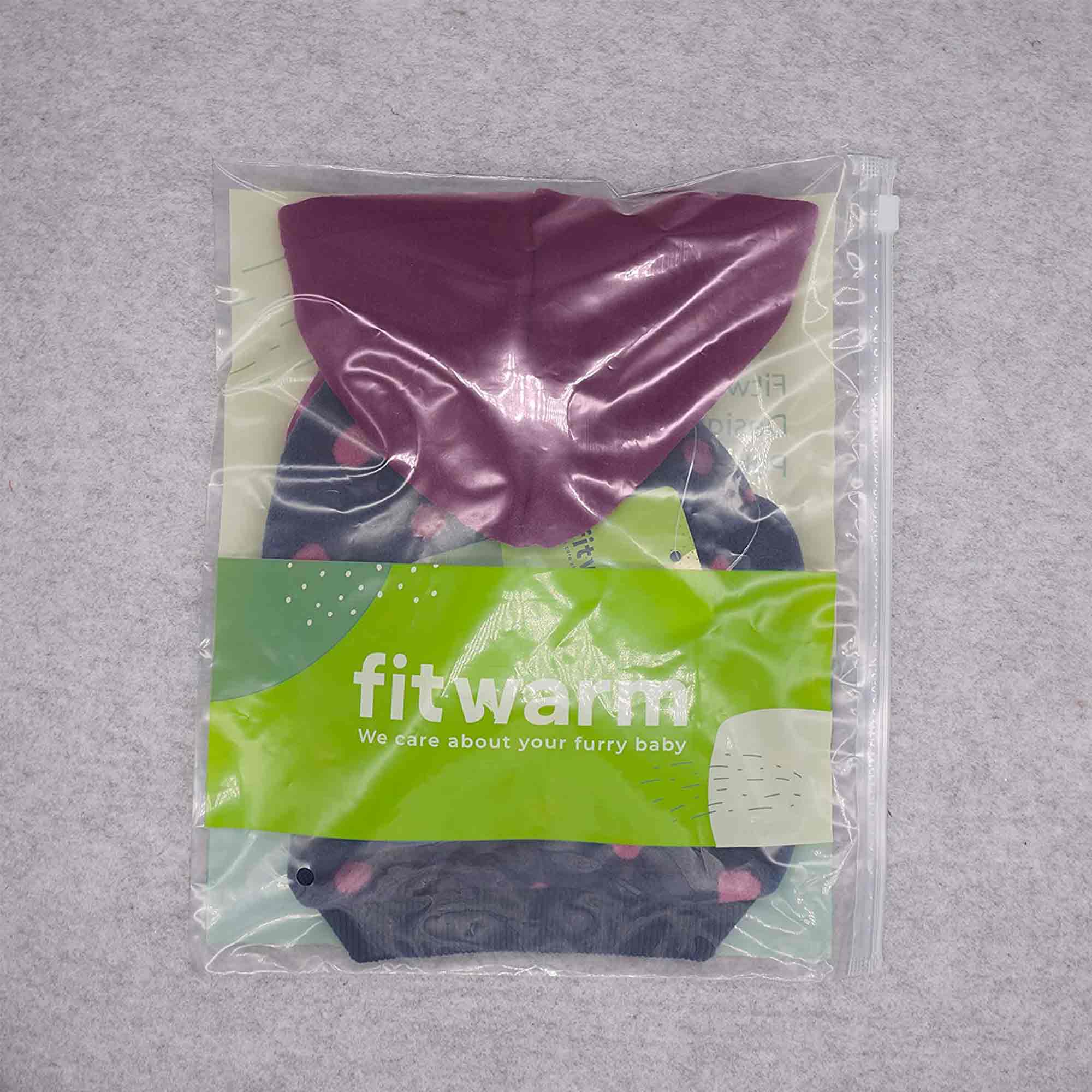 Fitwarm – wholesale Pet hoodie – Dog – Polka Dot Hoodie9