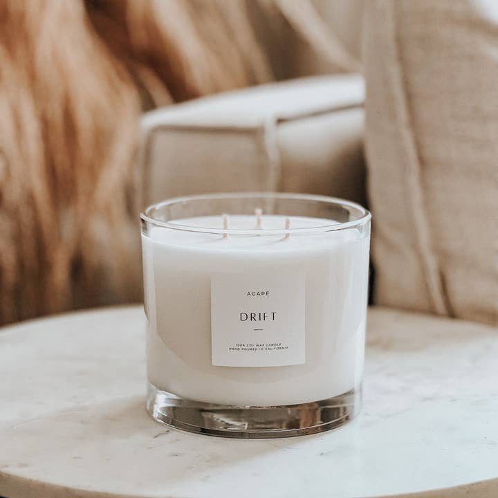Agapé Candles - Wholesale Jar/Filled Candle - DRIFT CANDLE