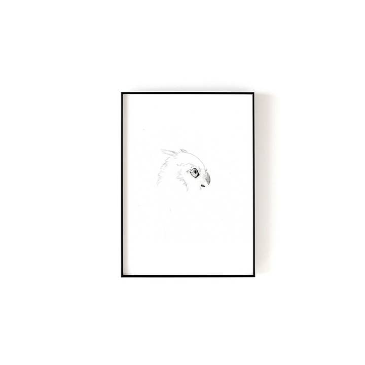 Impressão artística --- Coruja 1 por atacado de Chloe & Helen