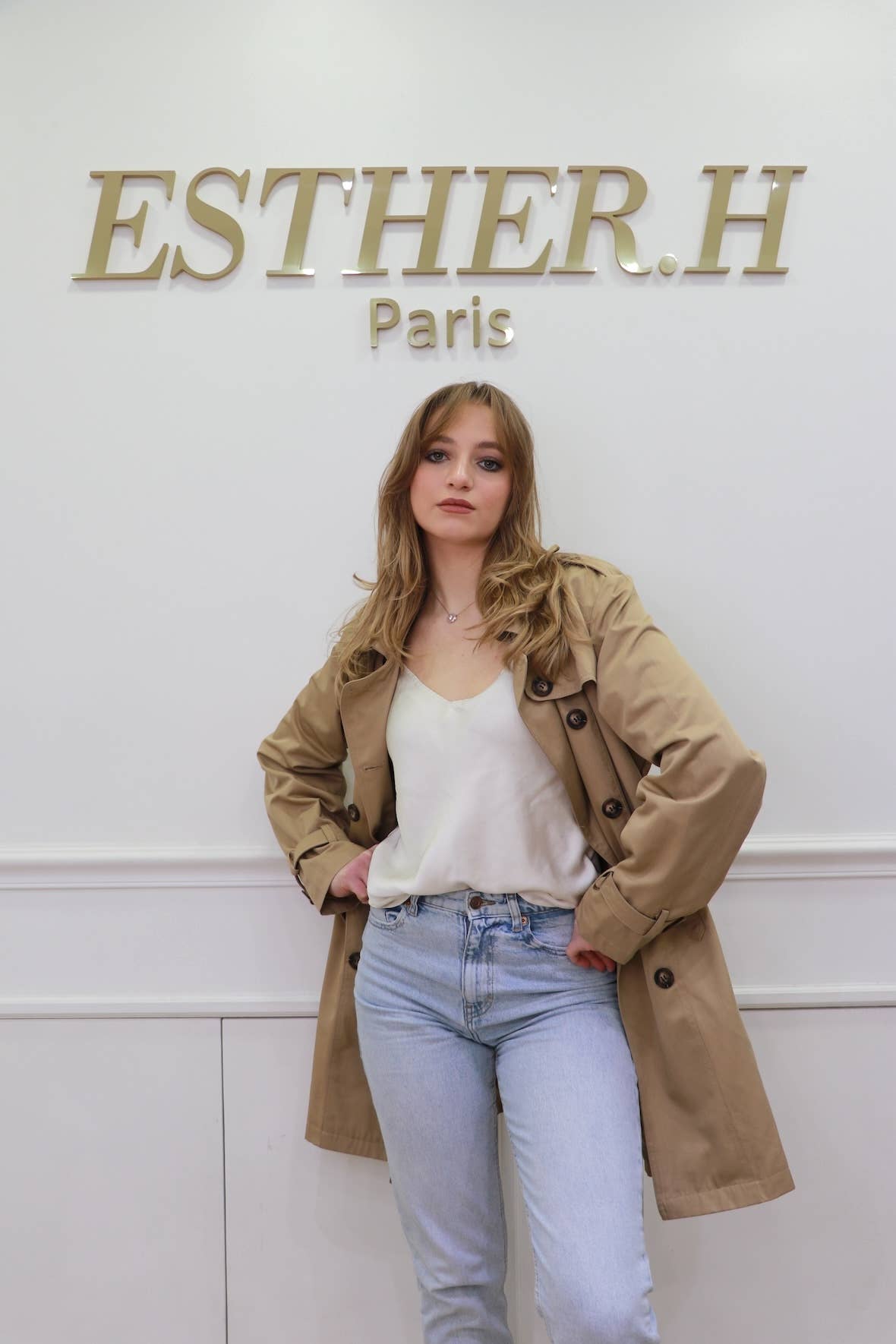 ESTHER.H PARIS – wholesale Trench coat – Women’s – Mid-length trench coat3