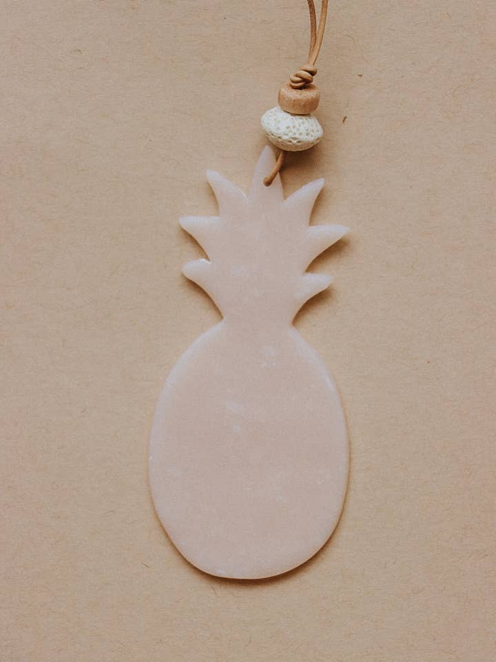 Pineapple Essential Oil Car Diffuser, Car Charm for wholesale by DayCrafter