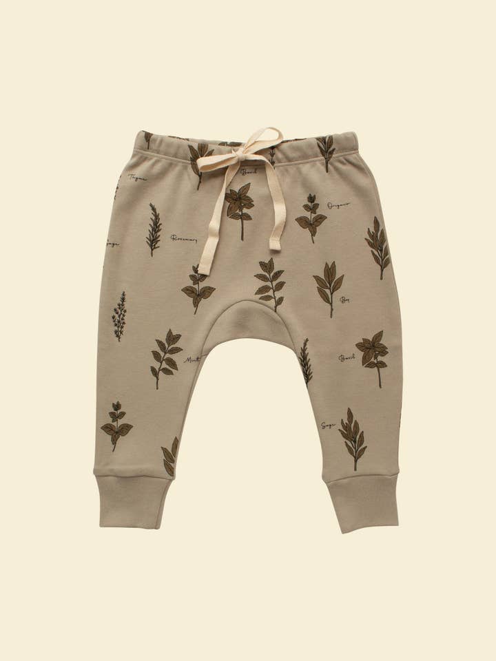 Pantalon à cordon - Herb | Organic pour la vente par Ziwi Baby
