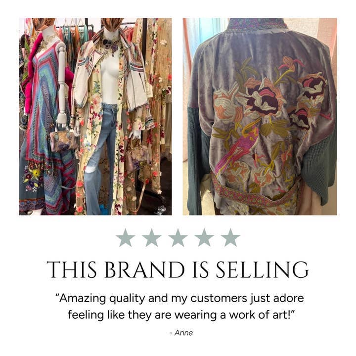 Aratta | Women's Fashion - Wholesale Kimono - Women's - Marie Antoinette Kimono / Topper / Duster47