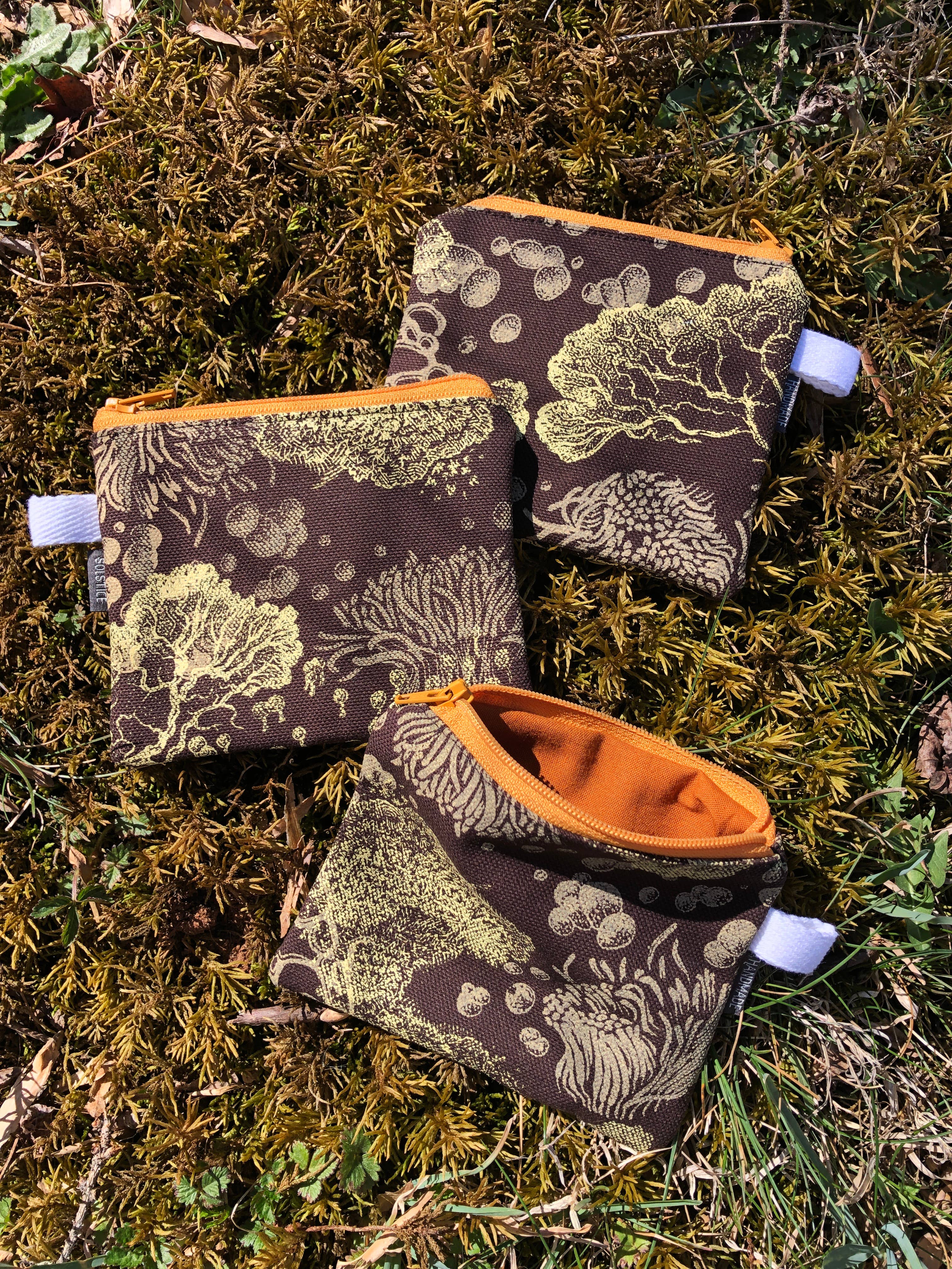 Solstice Handmade – estojo - Mulher por atacado – Bolsa Porta-Moedas de Bolor de Limo1