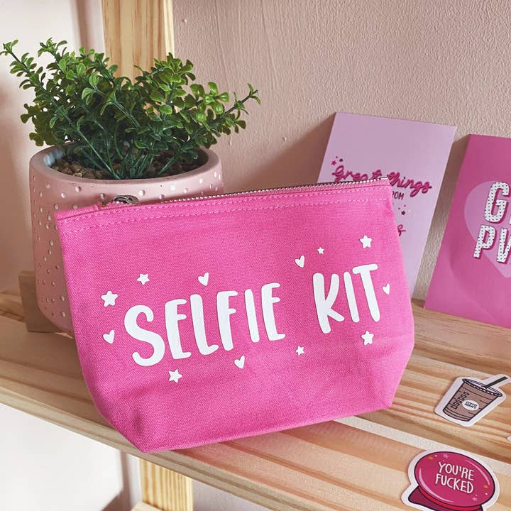 Funny Quote Make Up Bag | Cute Bag | Cosmetics | Gift for Friend | Personalised Gift for wholesale by Design By Emma