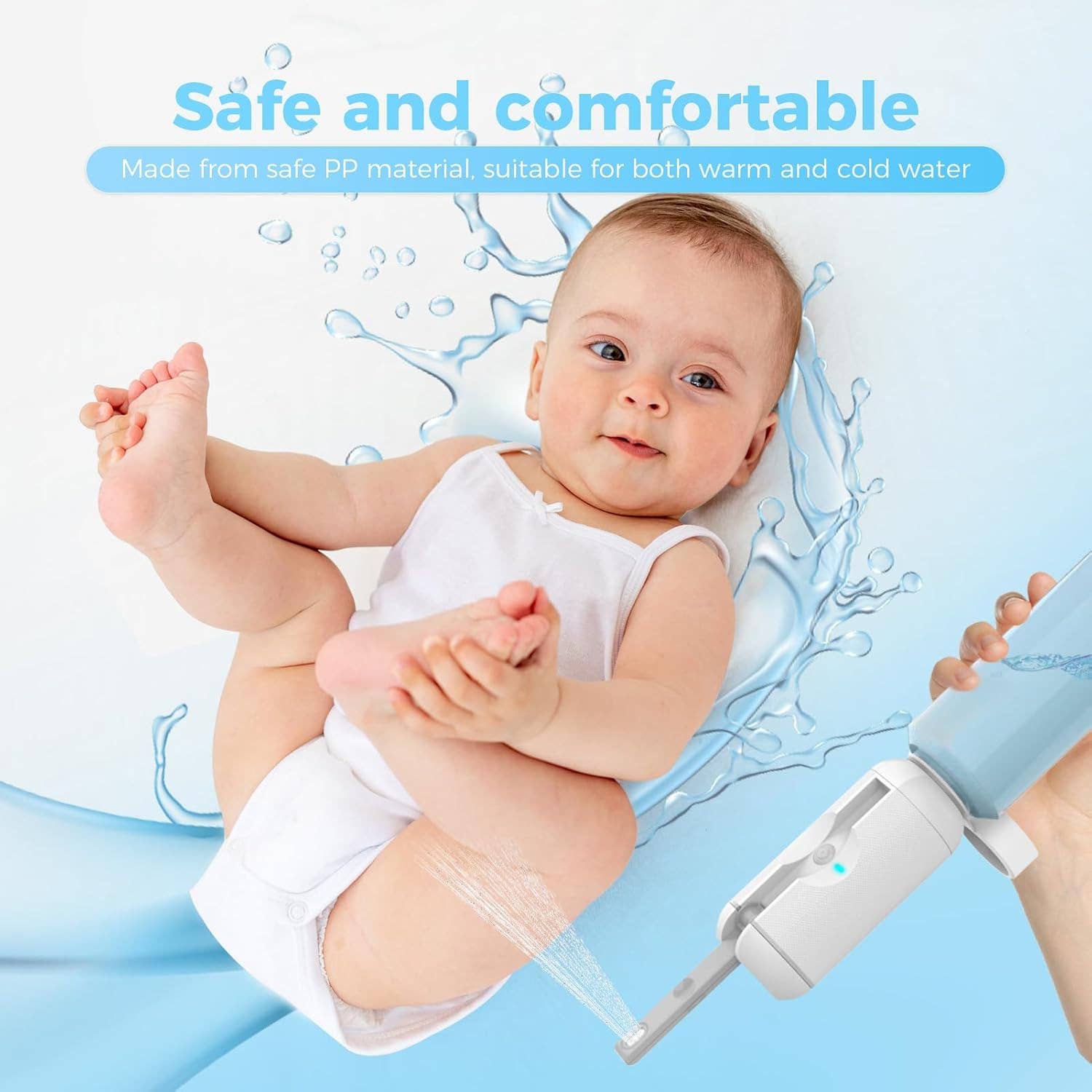 VIGOR - Wholesale Toilet Spray - Personal Handheld Bidet Electric Foldable Pocket Spray Rechargeable Portable Smart Travel Bidet6