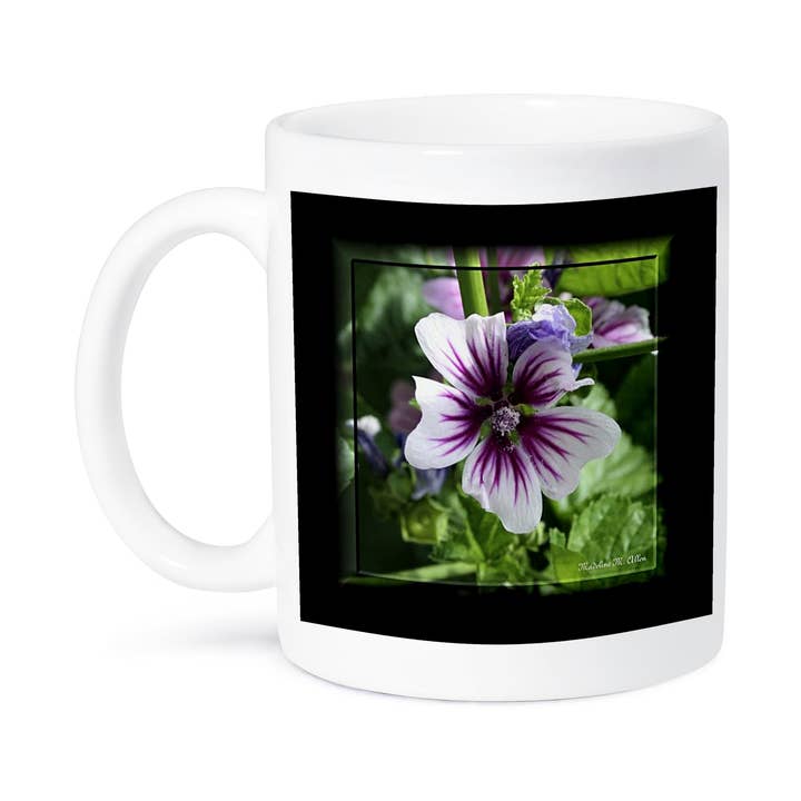 3dRose - Wholesale Coffee Mug - 3dRose, Maulva Flower - Photography Flowers, Mug8