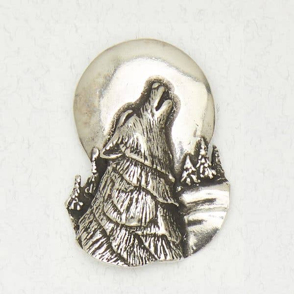 Nirvana LLC – Großhandel Individueller Charm/Anhänger – Zinn-Anhänger Halskette - Heulender Wolf