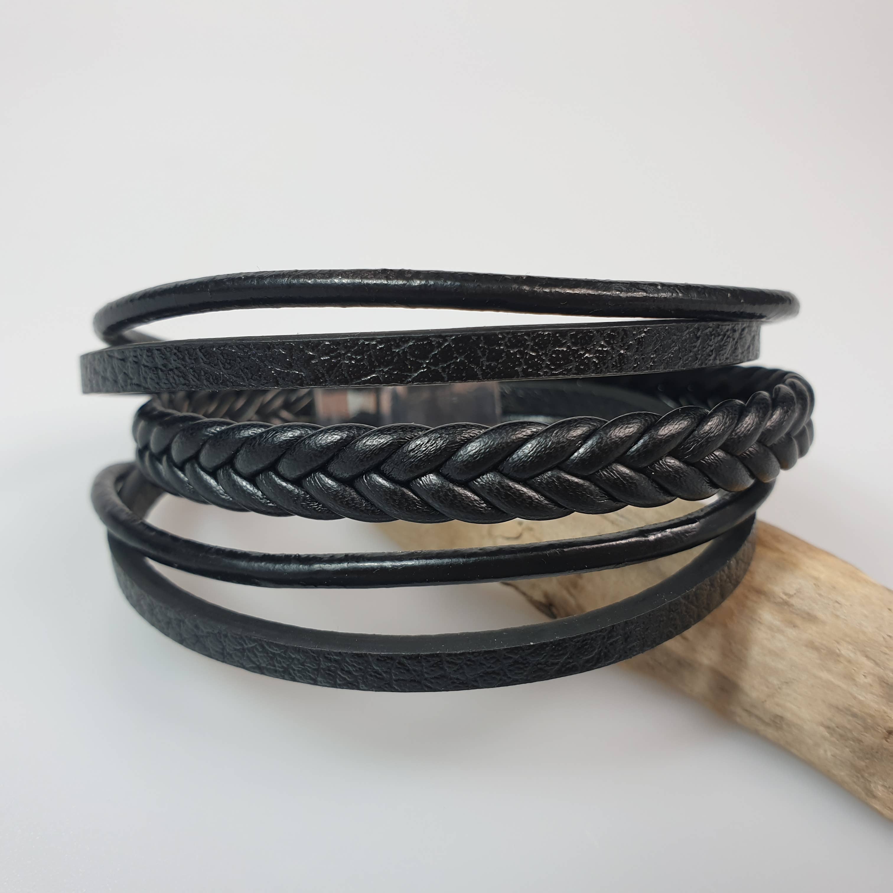 AmberLithuania - Wholesale Jewelry - Men's - Leather bracelet Armband for men Mans jewelry2