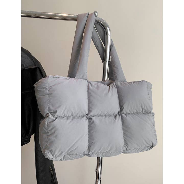 Sweetkama – Engroshandel Tote bag - Dame – Sweetkama dame skuldertaske i ensfarvet polstret skumdesign SKAB413424