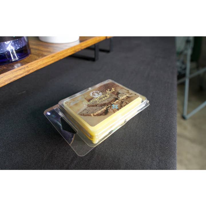 Banana Nut Bread Wax Melt for wholesale by Dark Wick Candle Co
