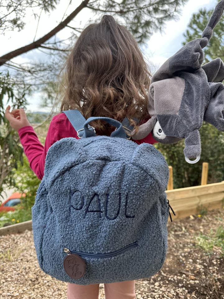 Skrive-teddyrygsæk til børn for engroshandel hos Lilietcoco / Oursonautes