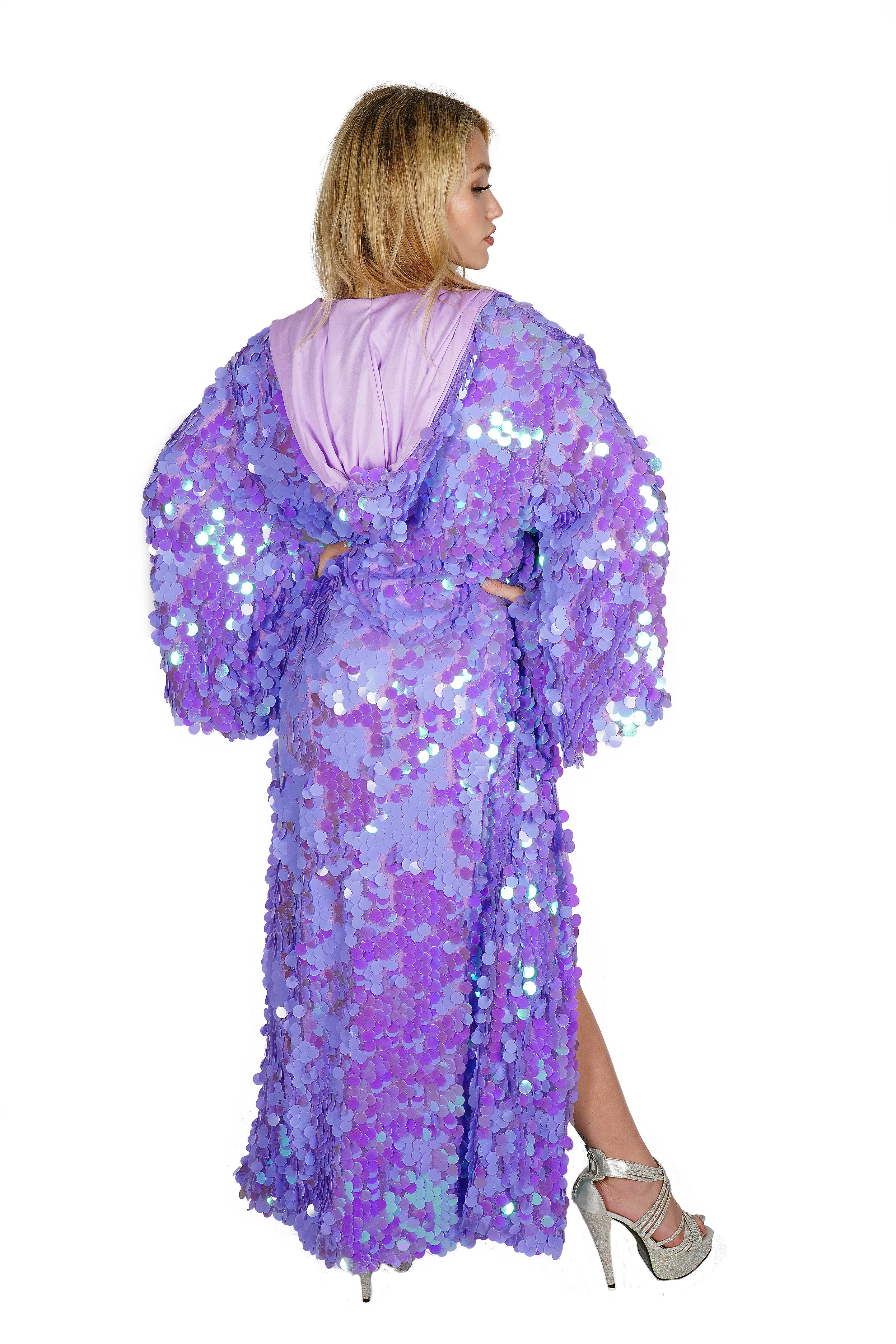 Western Fashion - Wholesale Coat - Women's - 2597 Duster Mermaid with Hood1