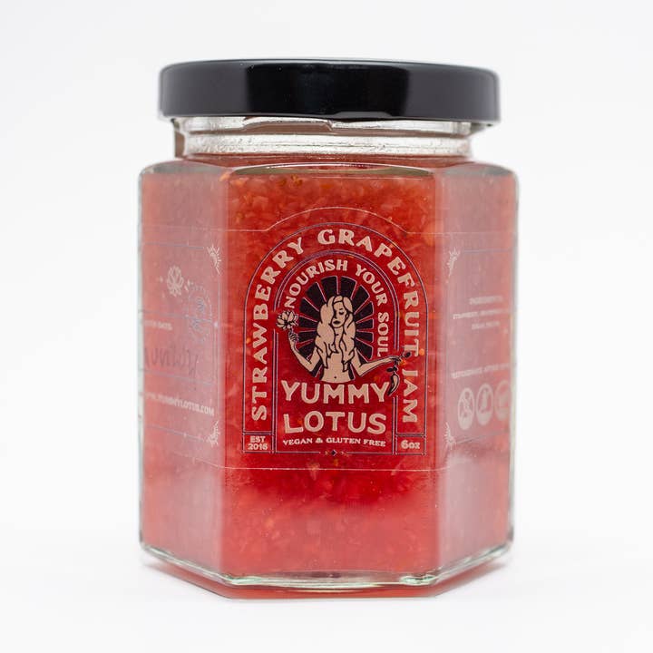 Strawberry Grapefruit Jam for wholesale by Yummy Lotus