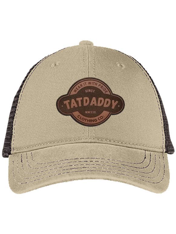 Tatdaddy læder Patch Hat for engroshandel hos TatDaddy Clothing Co.