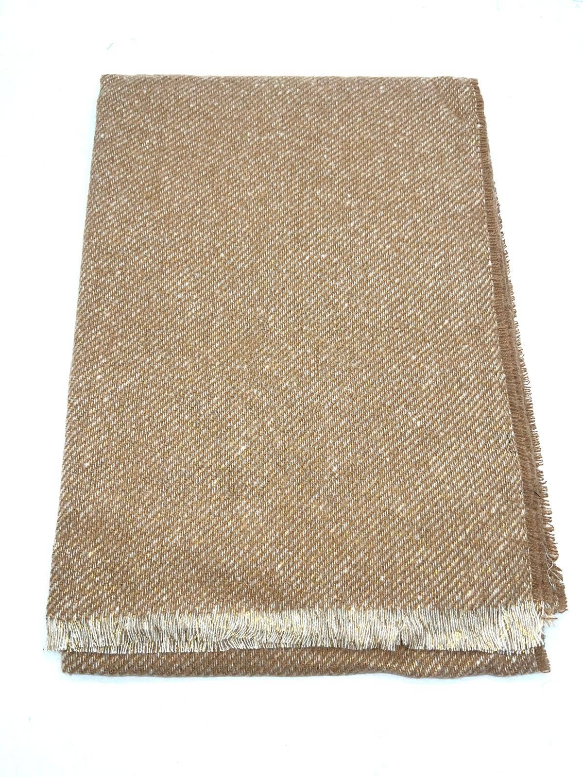 LINETA - Wholesale Scarf - Women's - HH-335 Plain scarf with lurex18