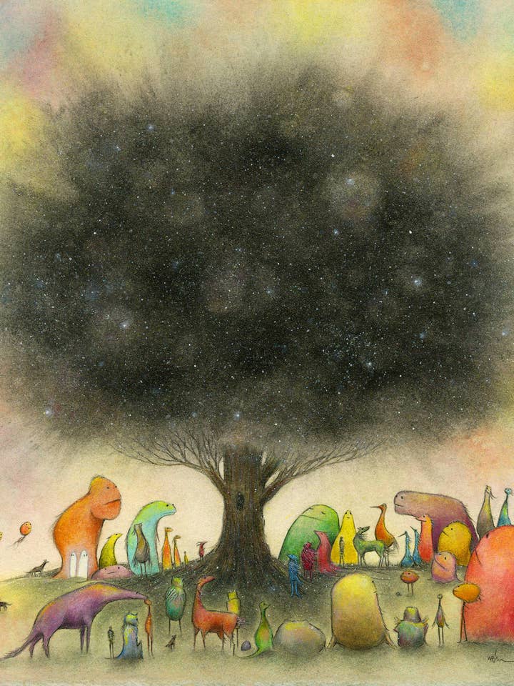 "The Truth Of The Universe Is Waiting" Art Print for wholesale by Obsolete World