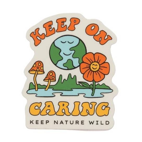 Keep Nature Wild - Wholesale Sticker - Keep On Caring | Sticker0