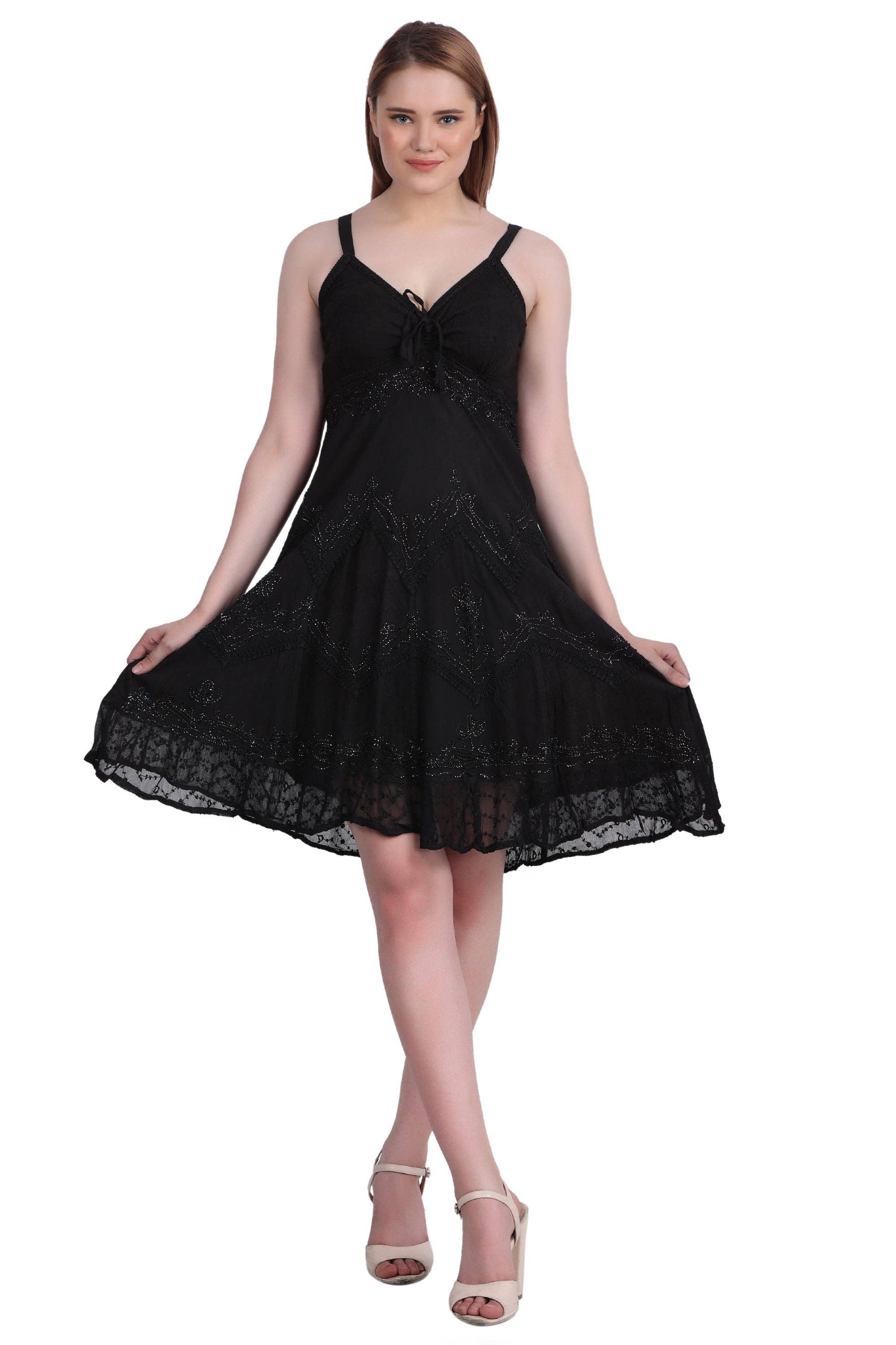 Advance Apparels - Vente Robe – femme - Robe mi-longue délavée à l'acide 13045