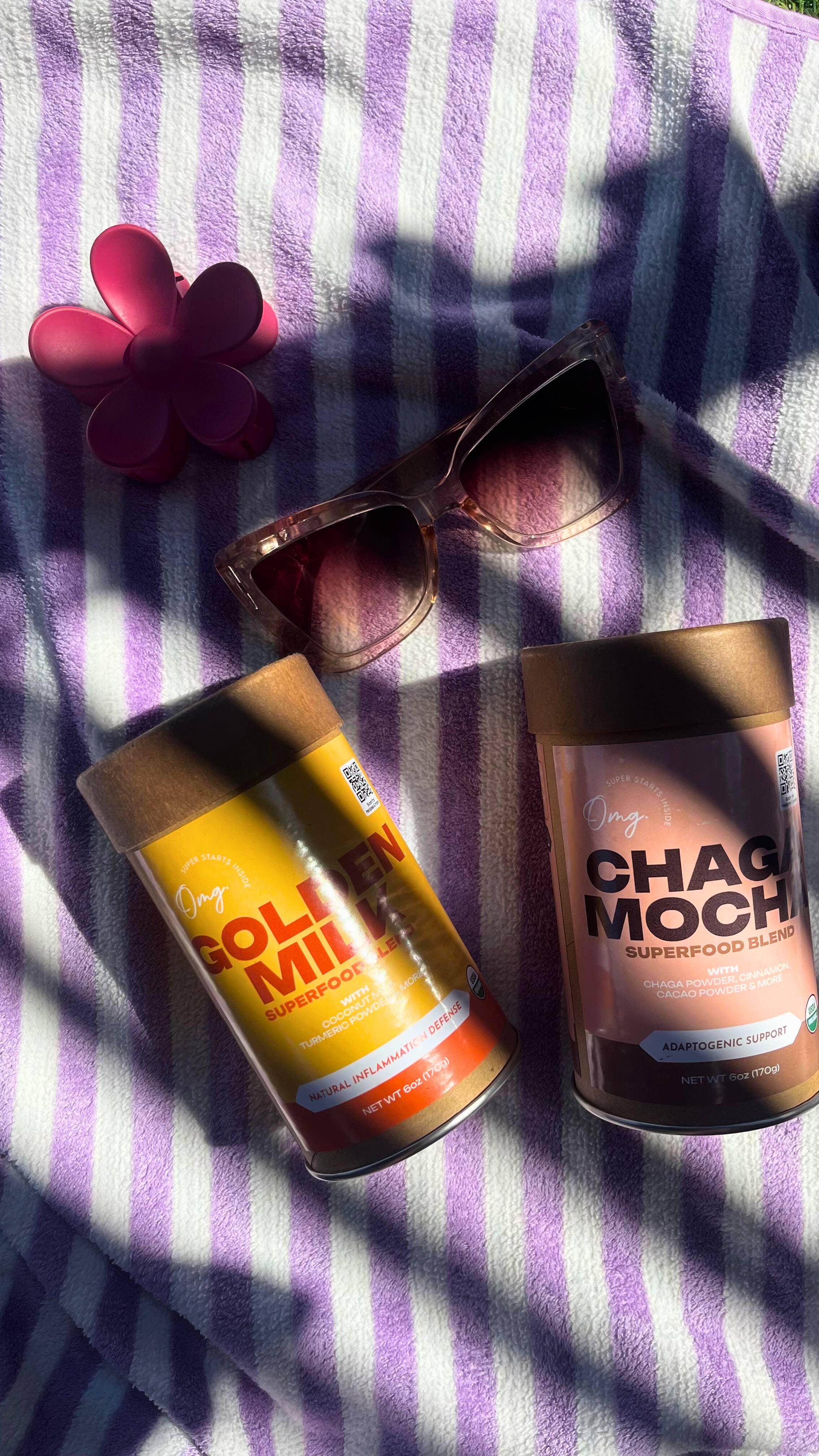 OMG Superfoods - Vente Poudres protéinées/superaliments - Lait d'or biologique — 6 oz (9 portions), Mélange pour latte au curcuma4