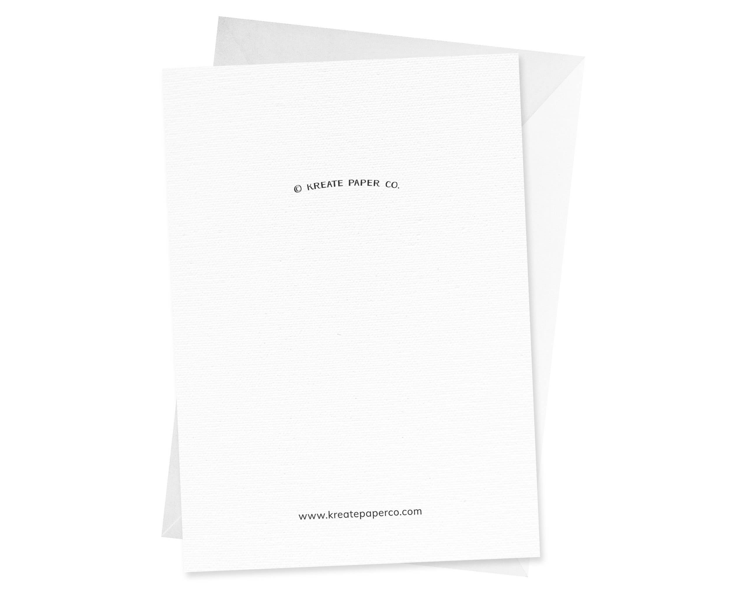 Kreate Paper Co. - Wholesale Birthday Card - Aged to Perfection1