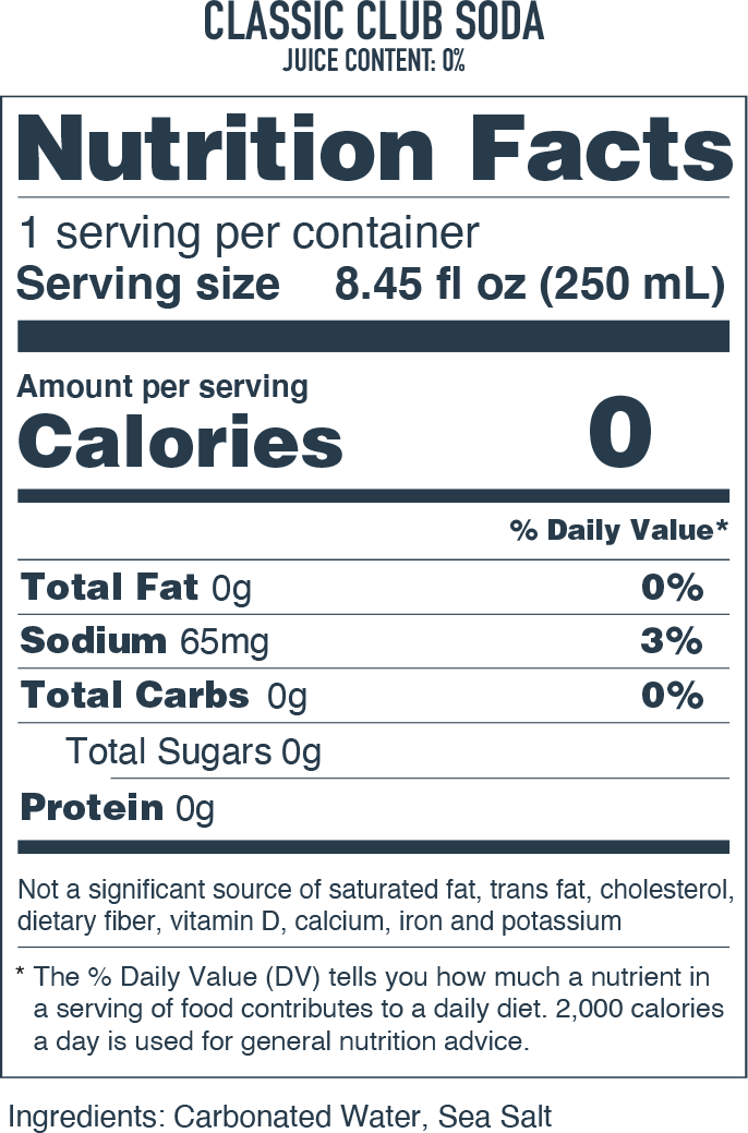 Navy Hill - Wholesale Soda/Carbonated Drink - Case of Classic Club Soda (16 Bottles)2