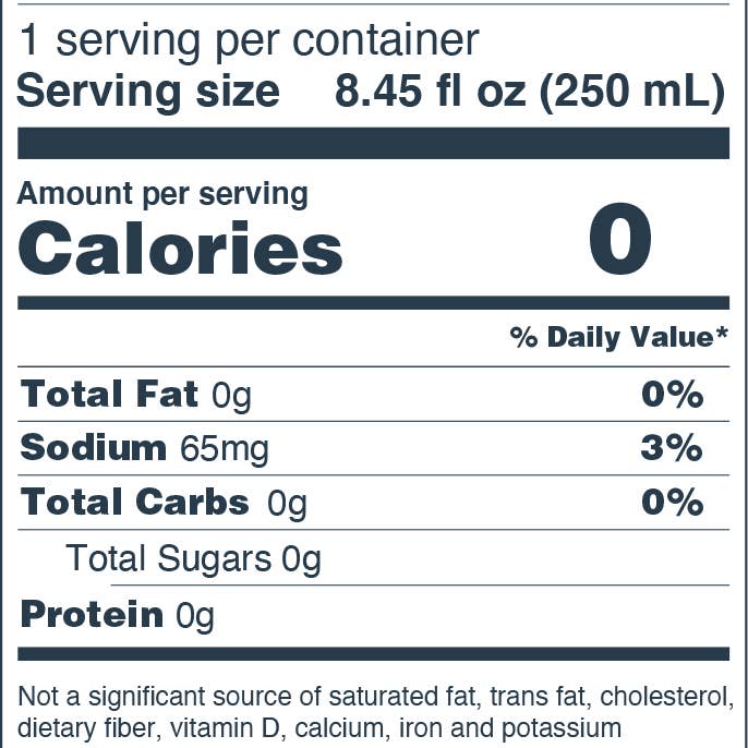 Navy Hill - Wholesale Soda/Carbonated Drink - Case of Classic Club Soda (16 Bottles)2