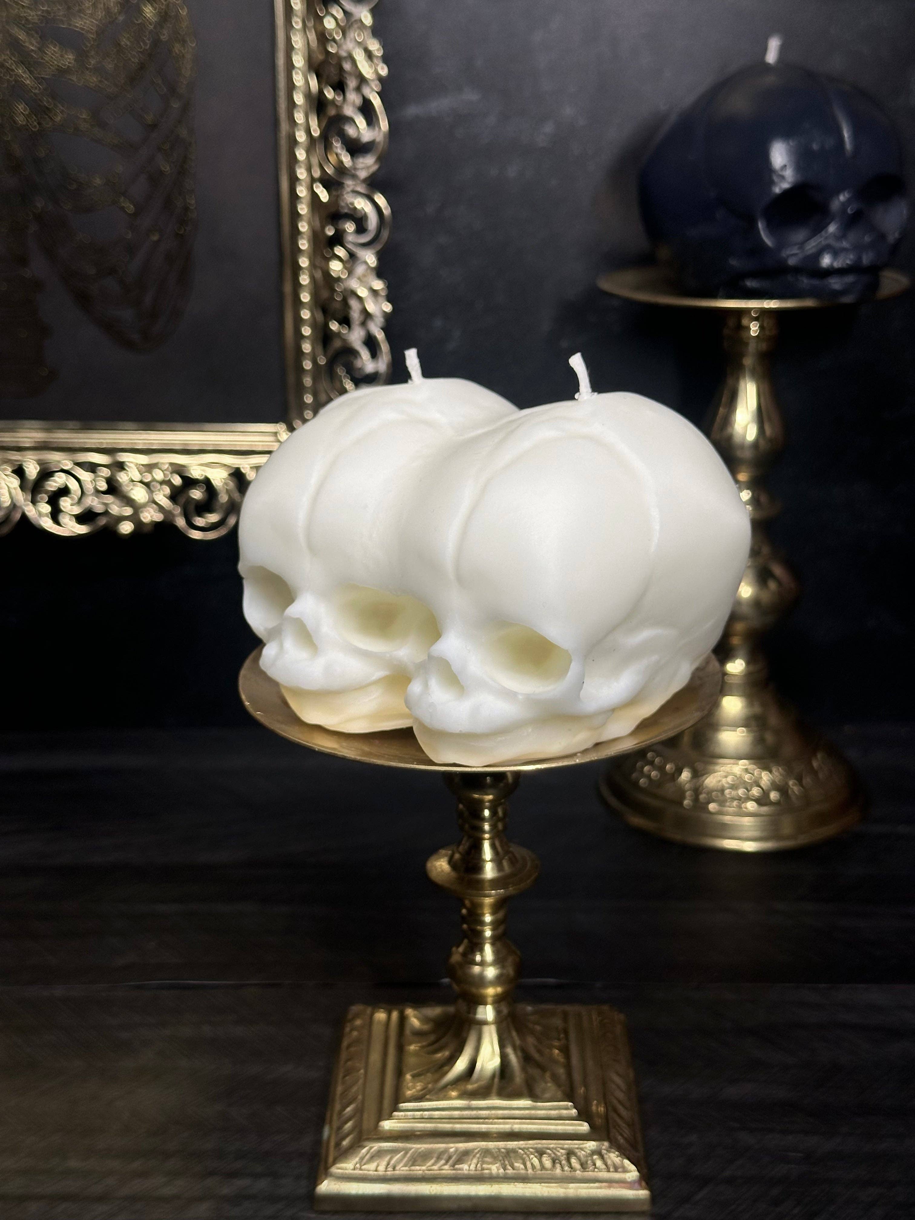 Midnight Studio LA - Wholesale Novelty Candle - Double Fetal Skull Candle1