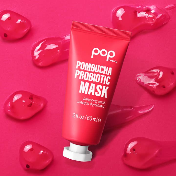 POP Beauty - Wholesale Skincare face mask - POMBUCHA PROBIOTIC MASK2