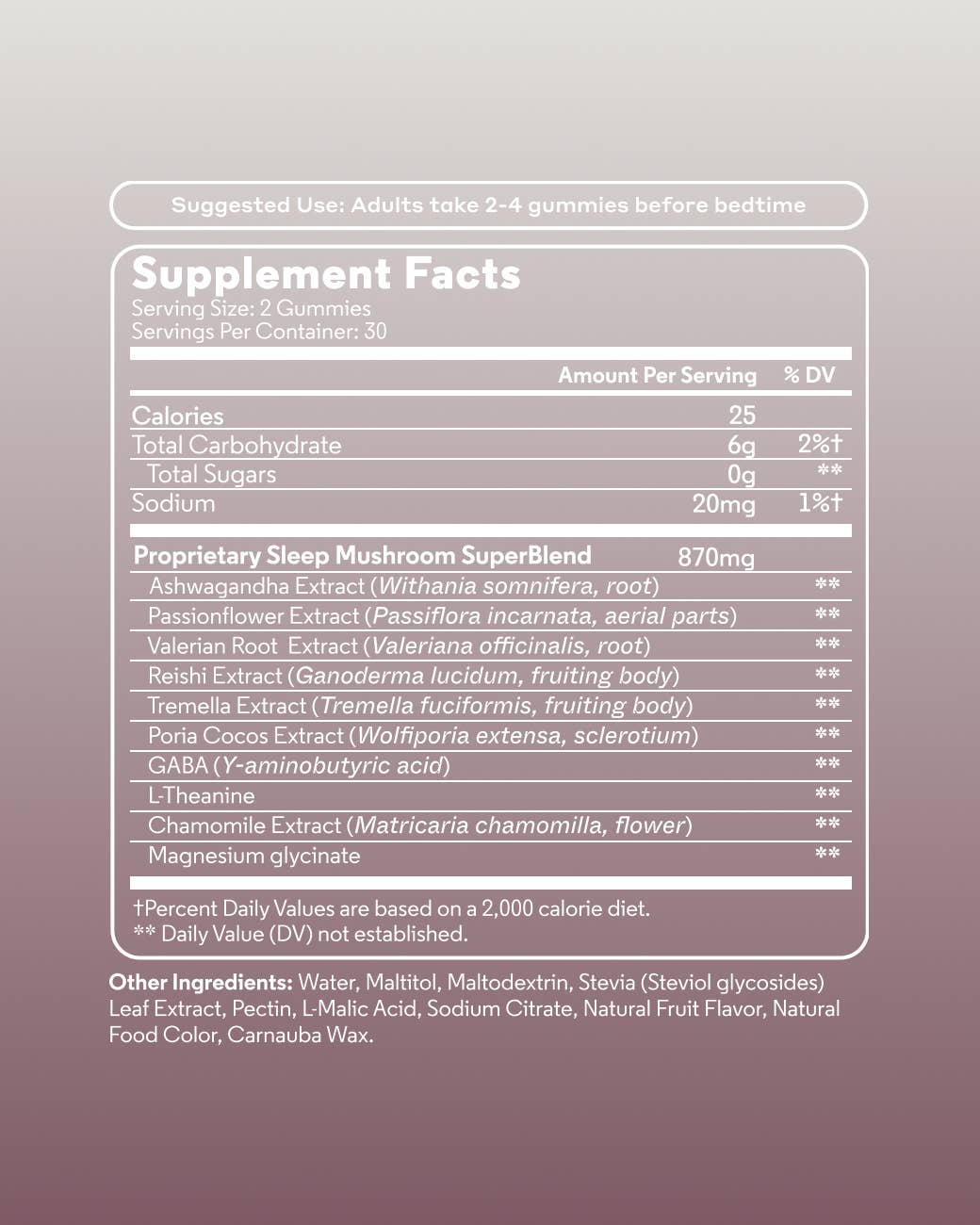 NOON WORLD - Vente Supplément oral/vitamine - NOON Sleep - Gummies aux champignons pour un sommeil naturel5