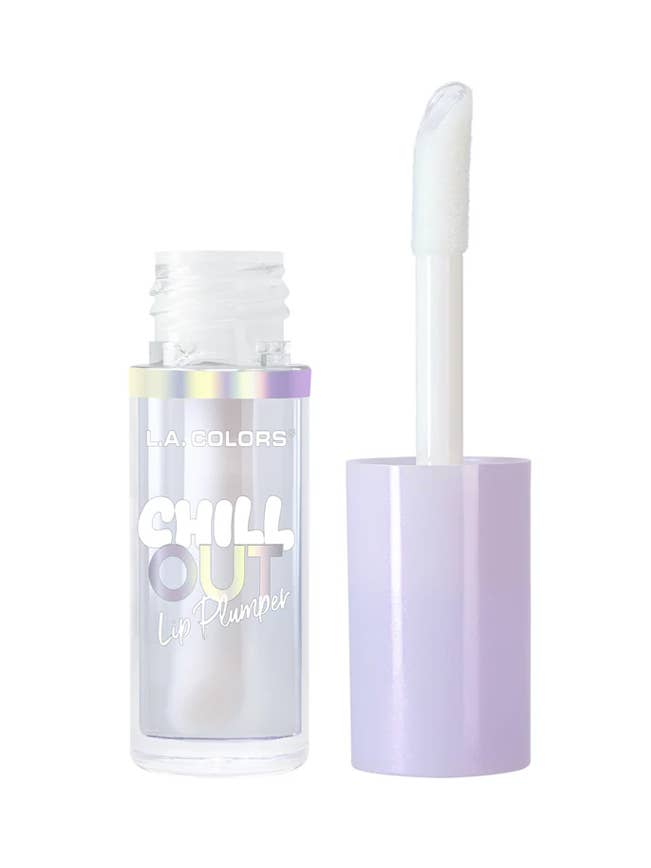 LA Colors CLG467 Glassy Chill Out Lip Plumper - 3 for wholesale by PINEAPPLE Beauty