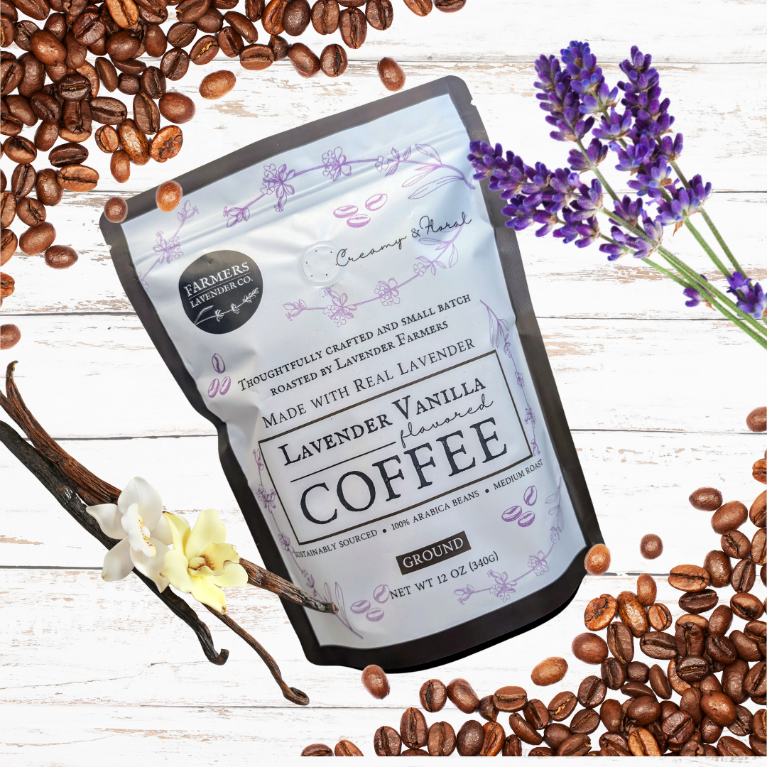 FARMERS Lavender Co. - Wholesale Ground Coffee - Lavender Vanilla Coffee2