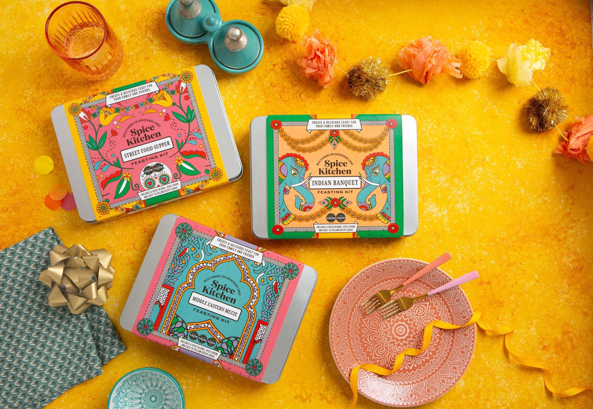 Spice Kitchen – wholesale DIY food kit – Middle Eastern Meze Feast Kit 2