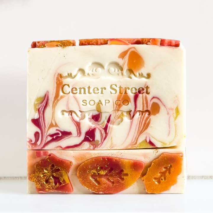 Autumn Vibes Fall Handmade Bar Soap - 4oz for wholesale by Center Street Soap Co