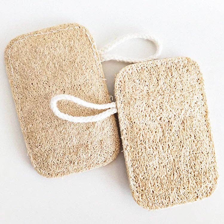Smile Boutiques - Wholesale Loofah - Loofah Sponge - Natural Organic - 3 Pack3