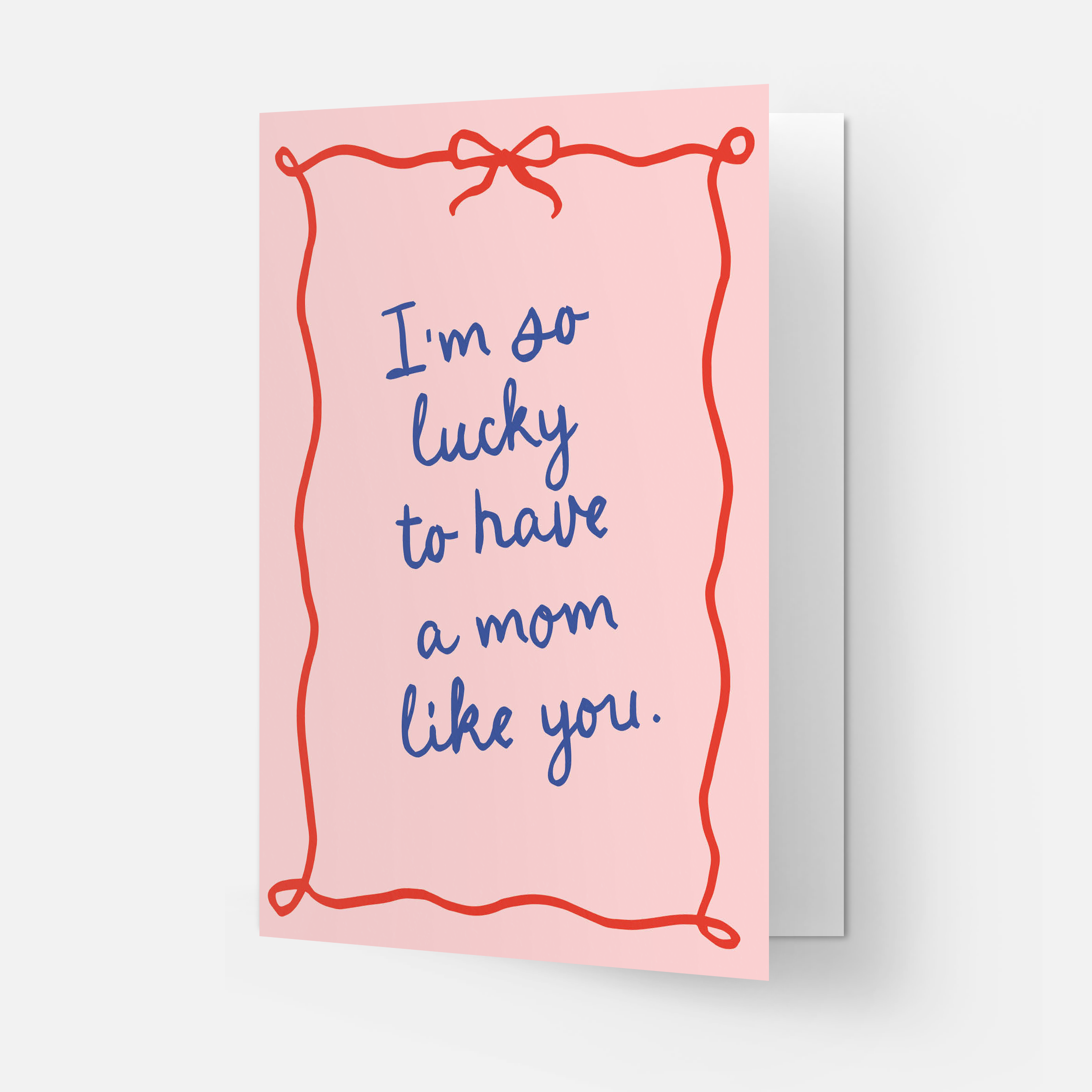 Kaart Blanche - Wholesale Mother's Day Card - Mom like you greeting card (also in FR)1