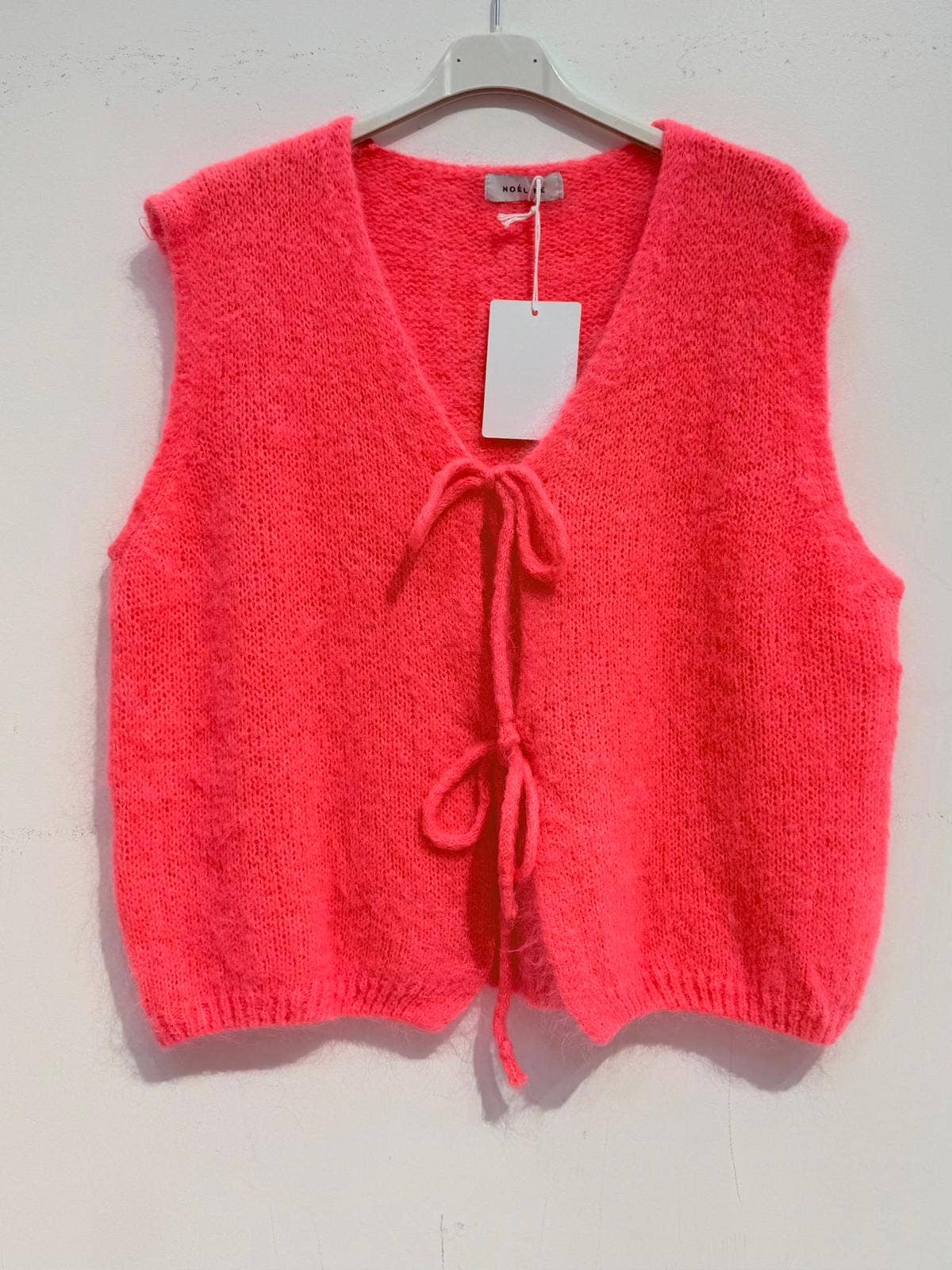 NOELINE - Vente Pull en maille – femme - Gilet en mohair et laine 76778