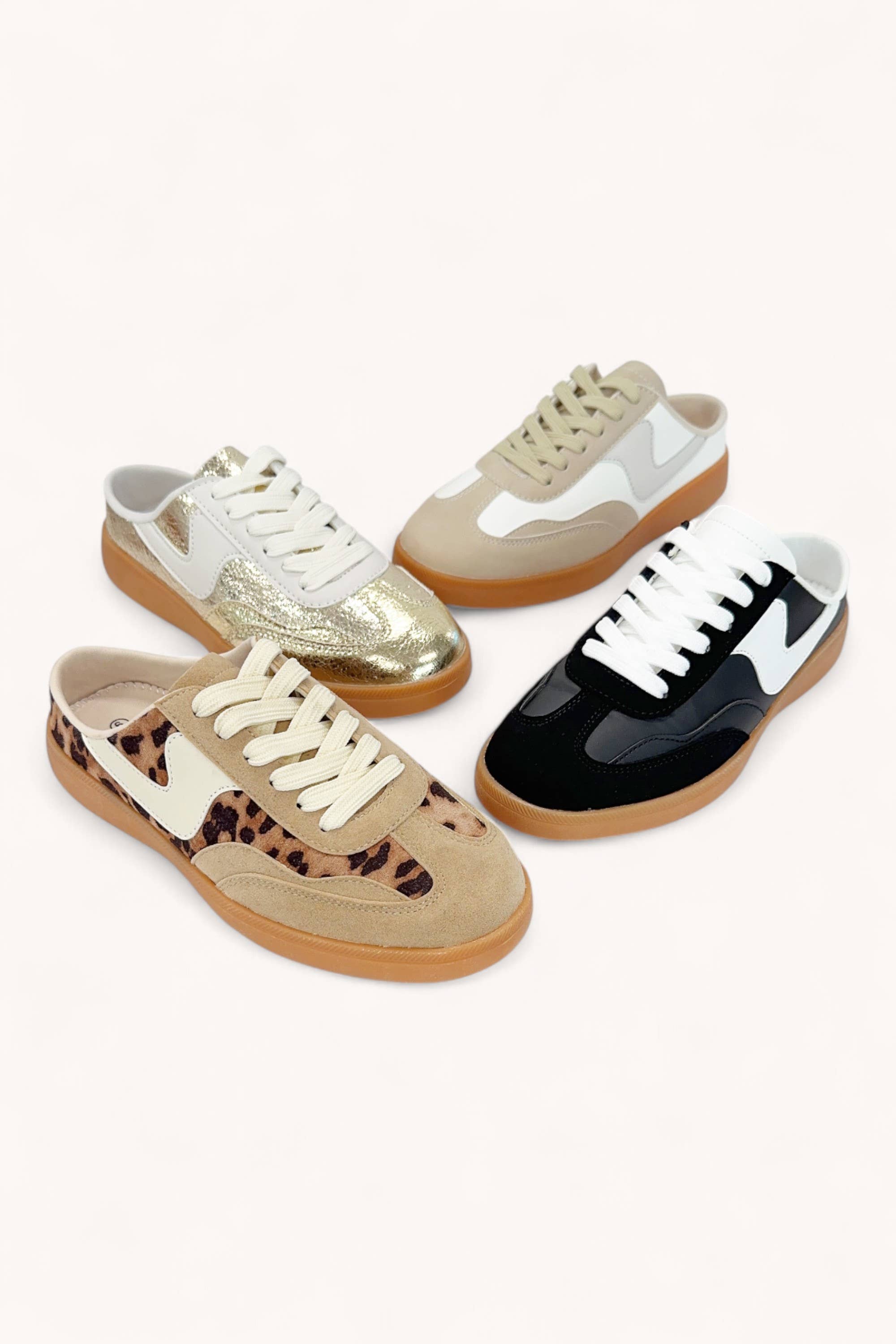 CCOCCI - Wholesale Lifestyle Sneakers - Women's - MODERN-17 SWOOSH DESIGN SLIP-ON MULE SNEAKERS2