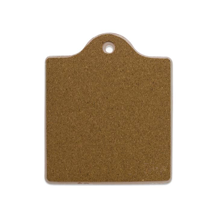 European Heritage Gifts - Wholesale Cheese Board - Ceramic Cheeseboard With Cork Backing: Heidi3