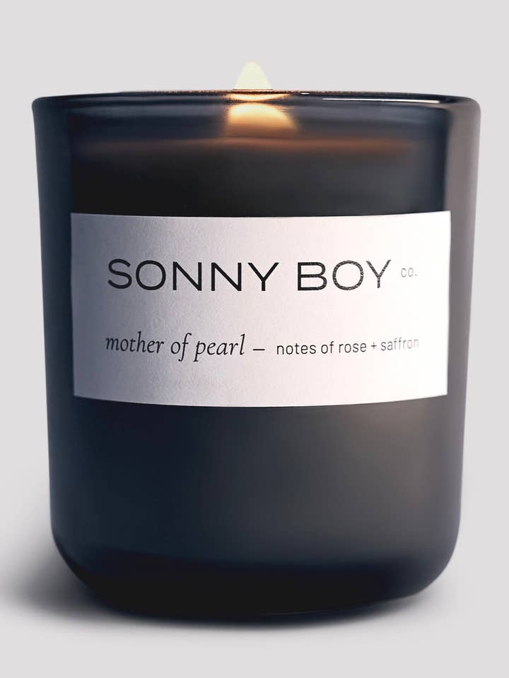 Mother of Pearl | 8 oz Scented Candle for wholesale by Sonny Boy Co.