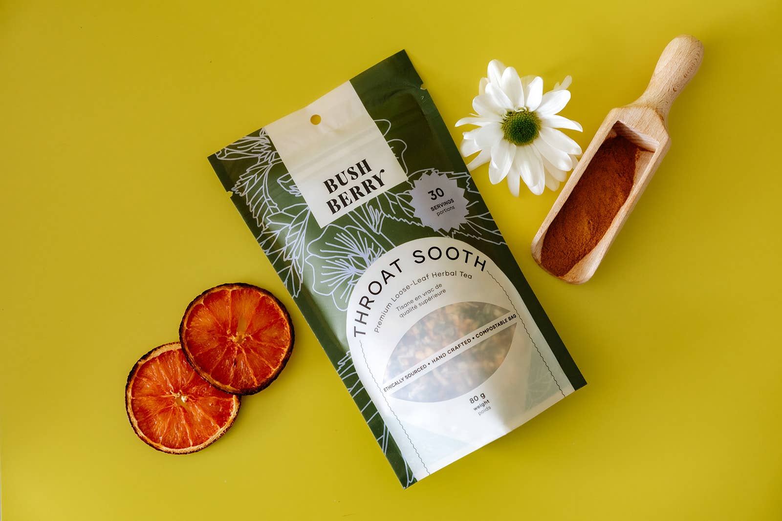 Bush Berry - Wholesale Loose tea - Organic Throat Sooth Loose Leaf Tea2