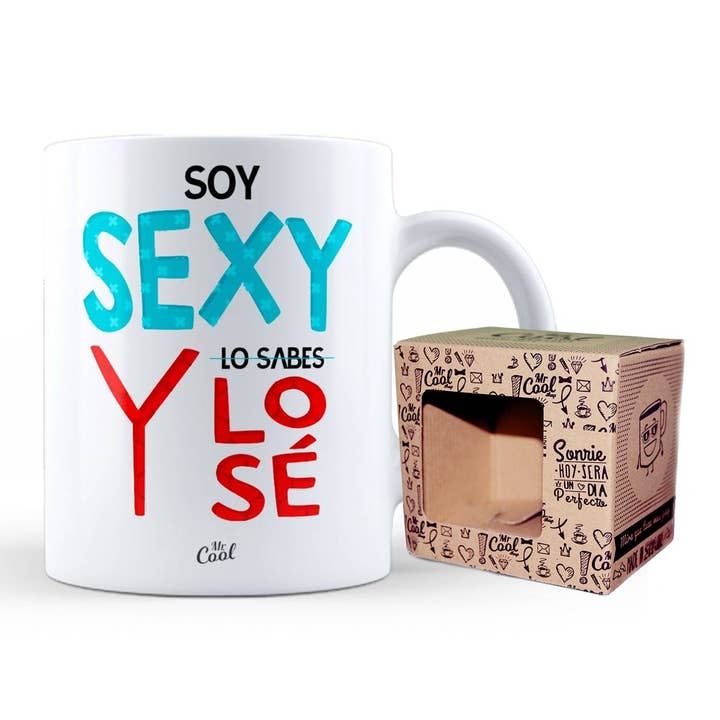 STAR WAY, S.L. | MrCool – Caneca por atacado – Caneca - Eu sou sexy e você sabe disso eu sei