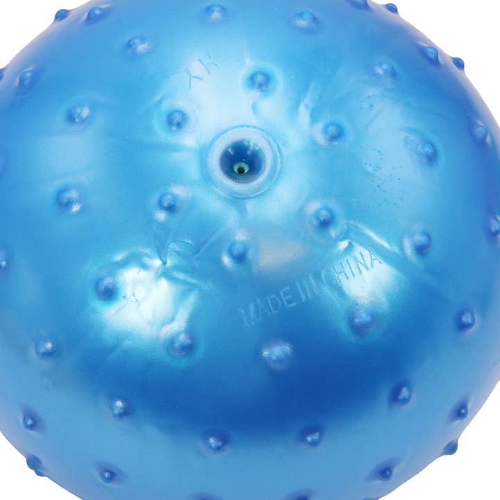 ASSORTED 7.5 Inch Spiky Bouncy Knobby Balls - Deflated for wholesale on Faire4